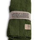 Duk lin jeep green mosegrønn 145x300 Lovely linen