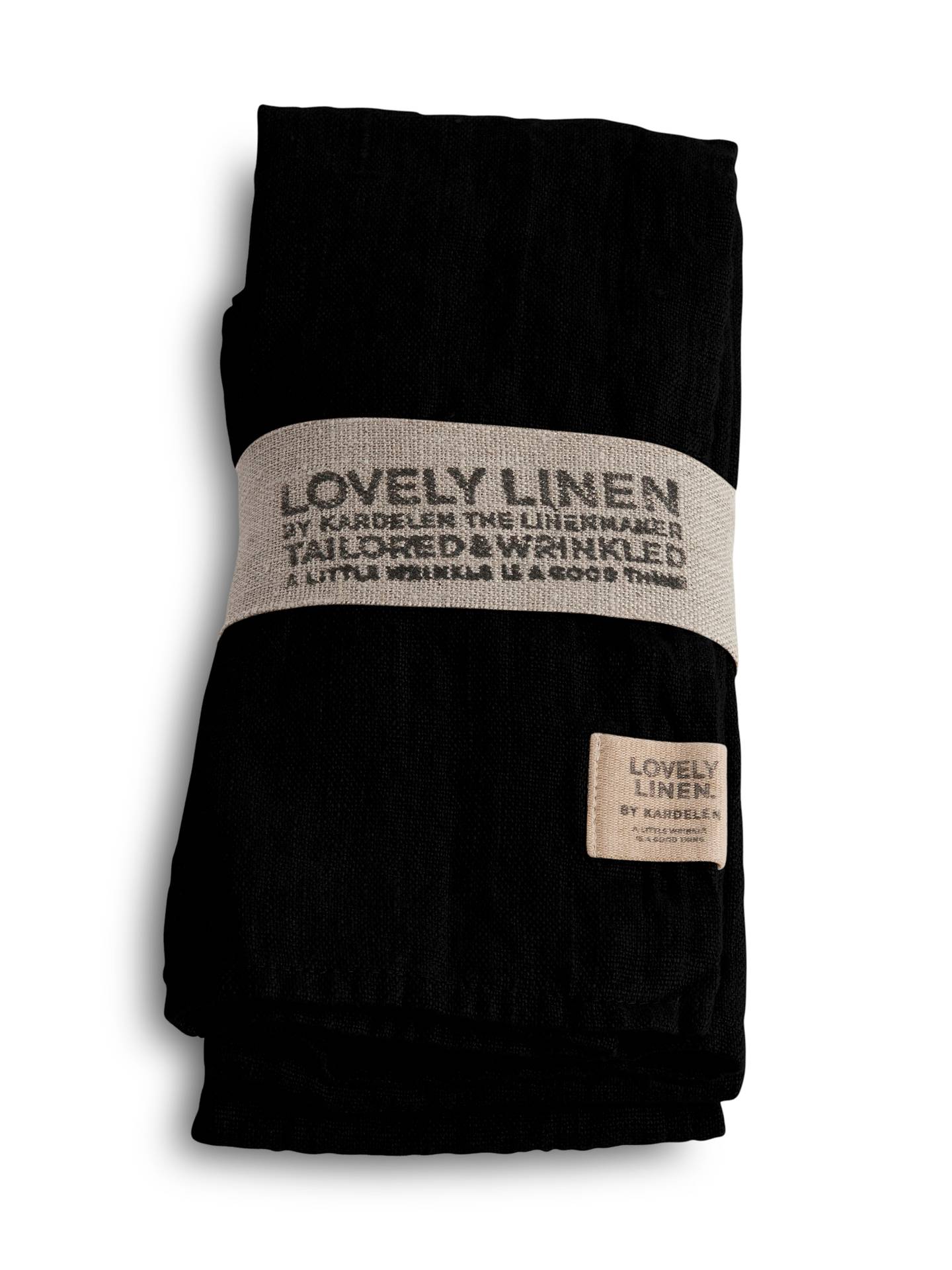 Duk lin sort 145x250 Lovely linen