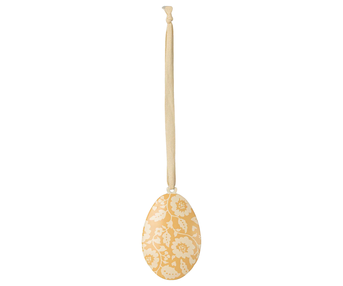 Påske hengepynt egg gult Maileg