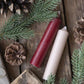 Bedelys bordeaux rustikk 10 stk Ib Laursen