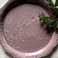 Fat 34 cm servering pizza Lavender lilla Sthål
