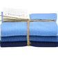 Kjøkkenhåndkle 50% 2 pk Chevron Indigo blue Bungalow