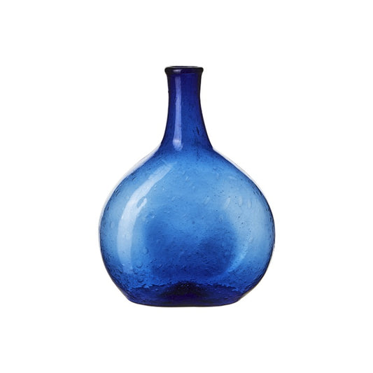 Glass vase Violetta  blå Affari