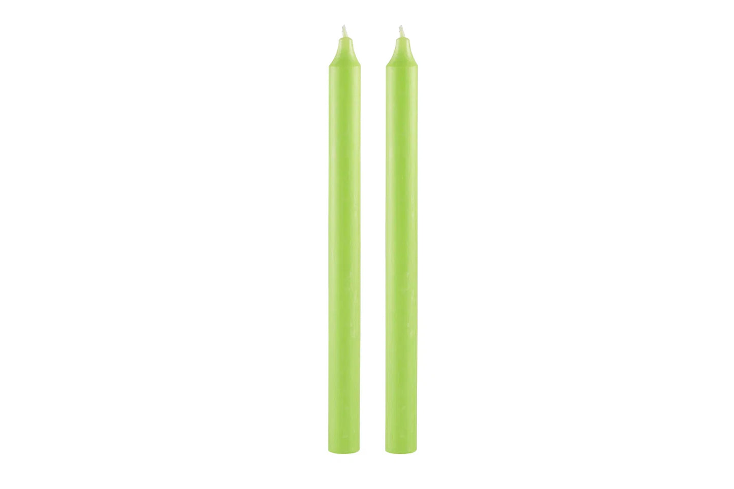 Tynne lys 18 og 28 cm lime Kiri