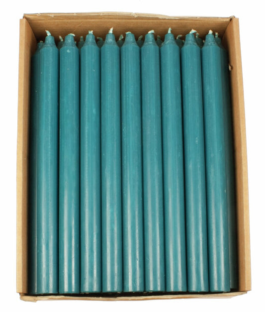Tynne lys 28 cm blå petrol Kiri
