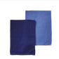 Kjøkkenhåndkle 50% 2 pk Chevron Indigo blue Bungalow