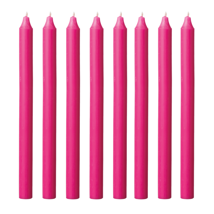 Tynne lys 28 cm rosa pink Kiri