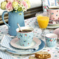 Latte Mini viola blue Greengate