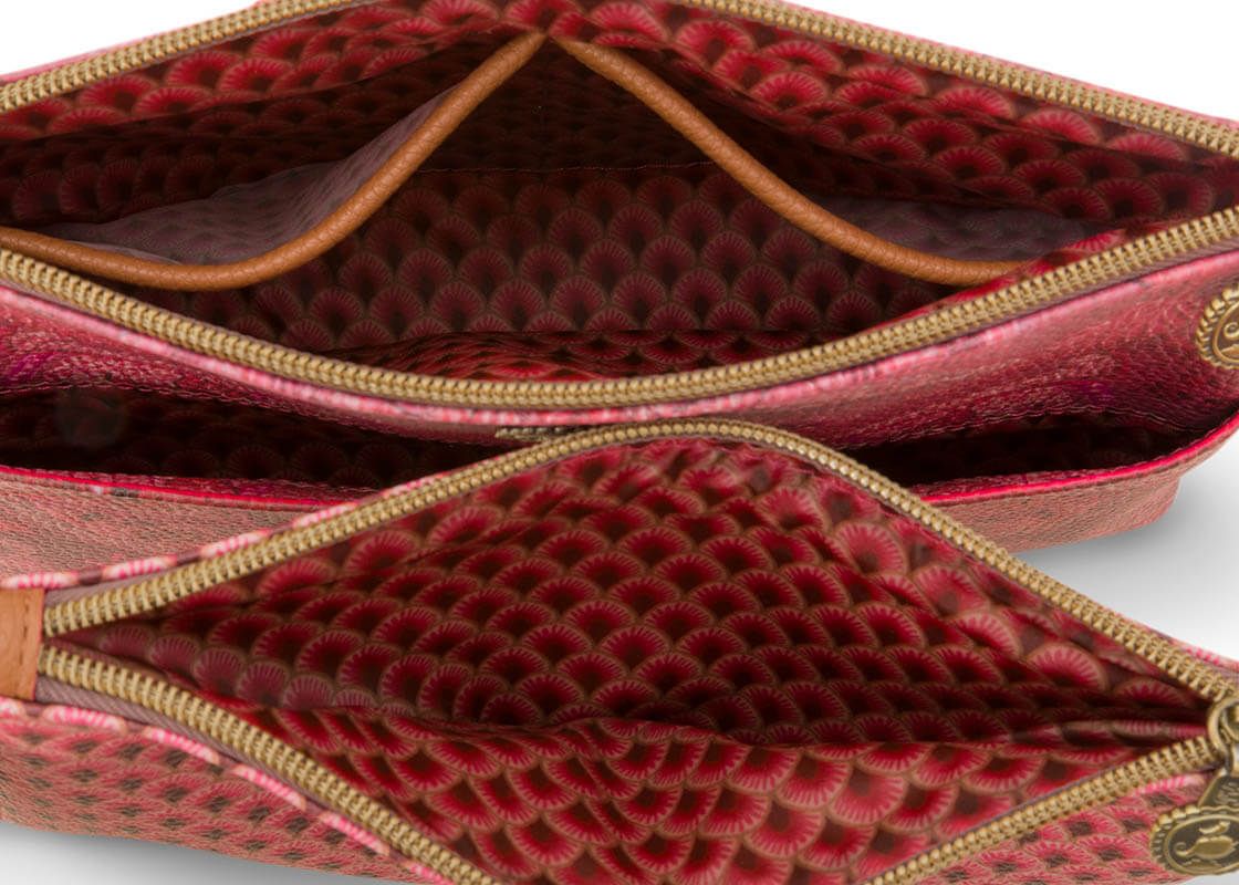 Sminke veske sett Combi Kyoto Festival Dark Pink PIP STUDIO