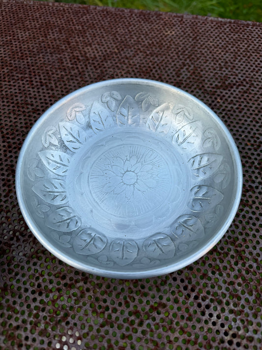 Brikke Fat metall 15 cm Chic Antique