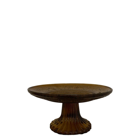 Stettefat Silja glass brunt Miljøgården