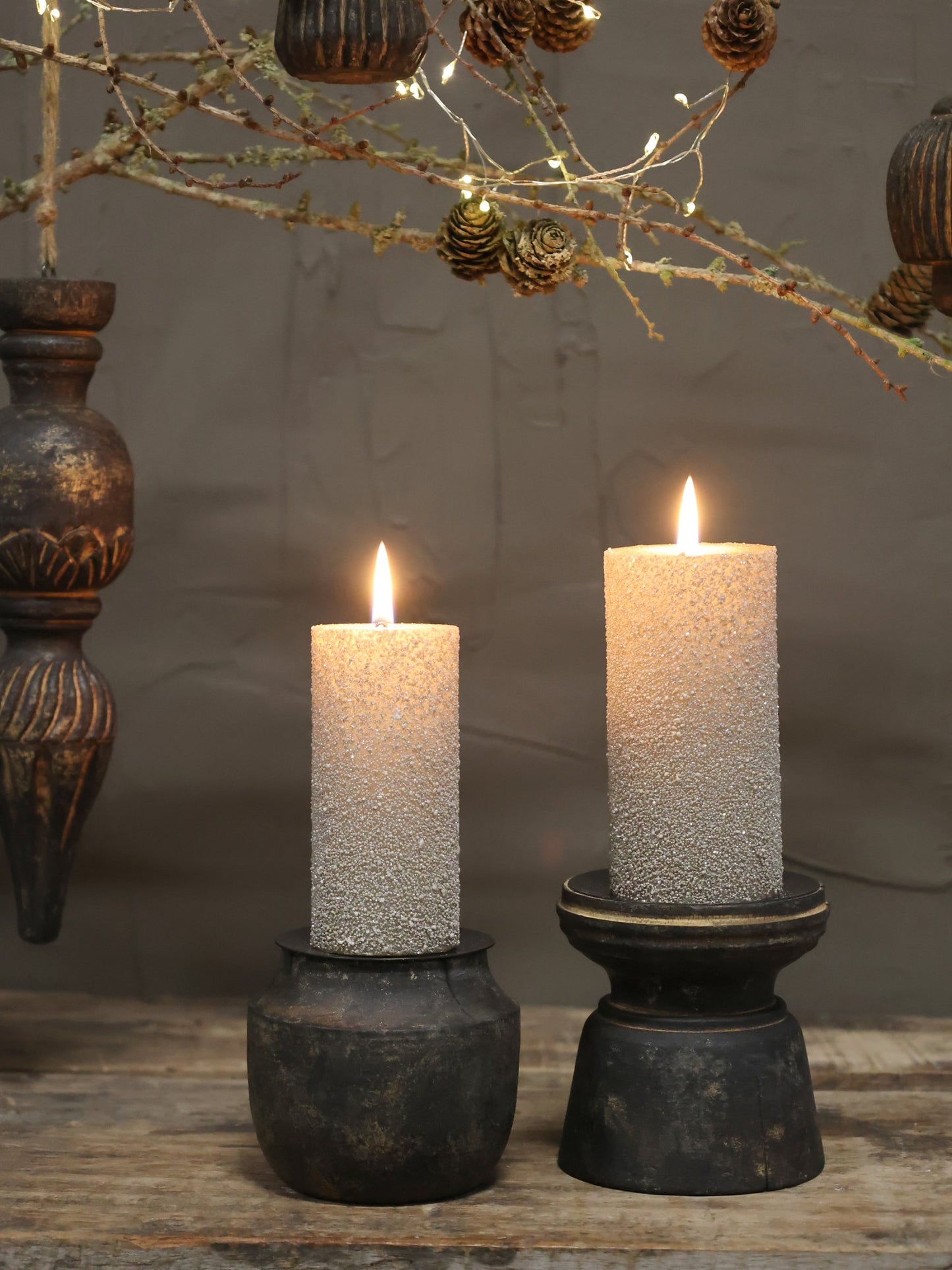 Lysestake mango tre Chic Antique