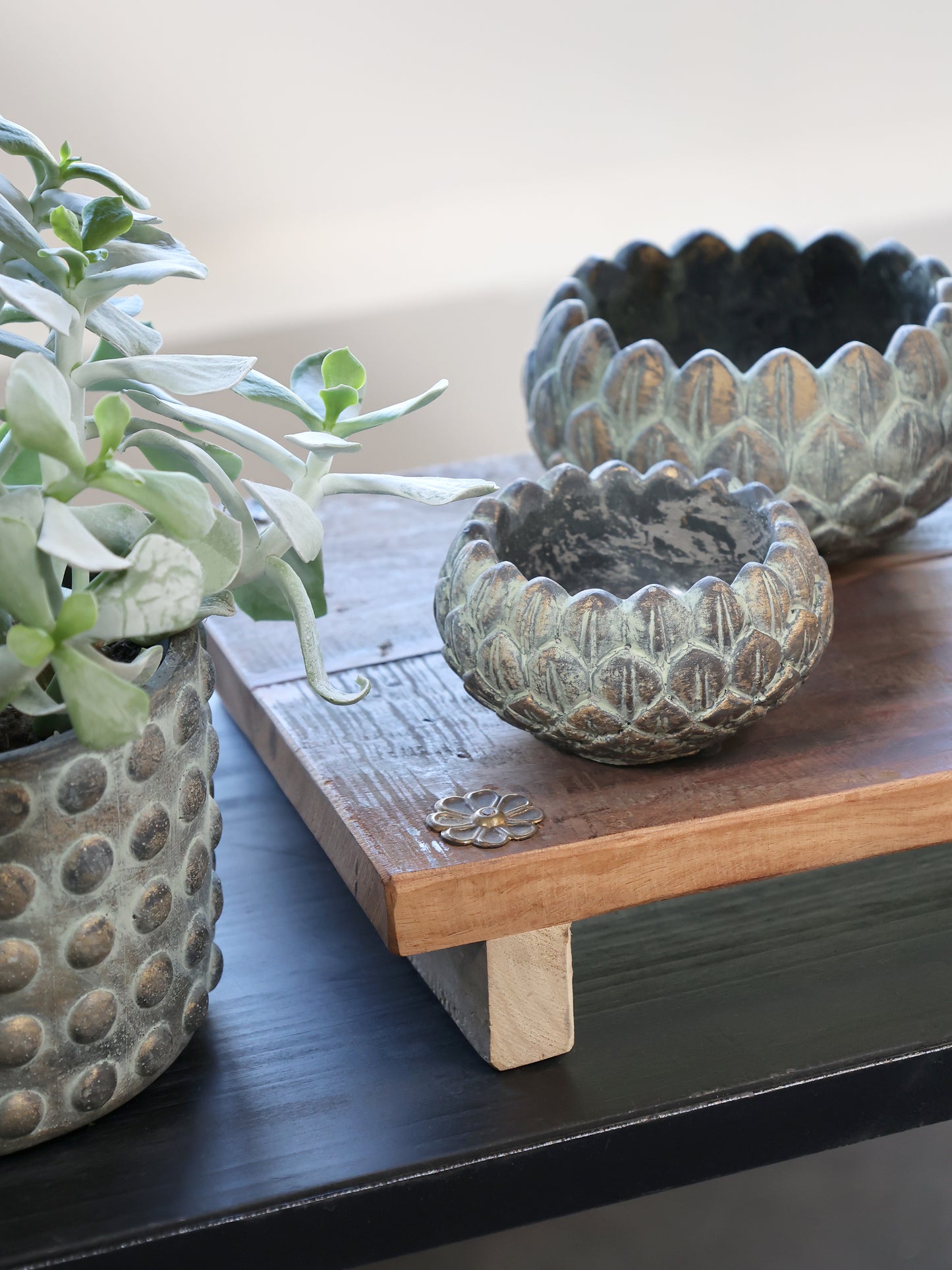 Lysholder potte stor Noyon Chic Antique