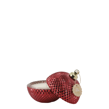 Lys julekule m. mønster Chic Antique