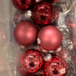 Julekule rosa matt 6cm Alot Decoration