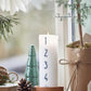 Telys holder kubbelys Lysestake terracotta leire IB Laursen
