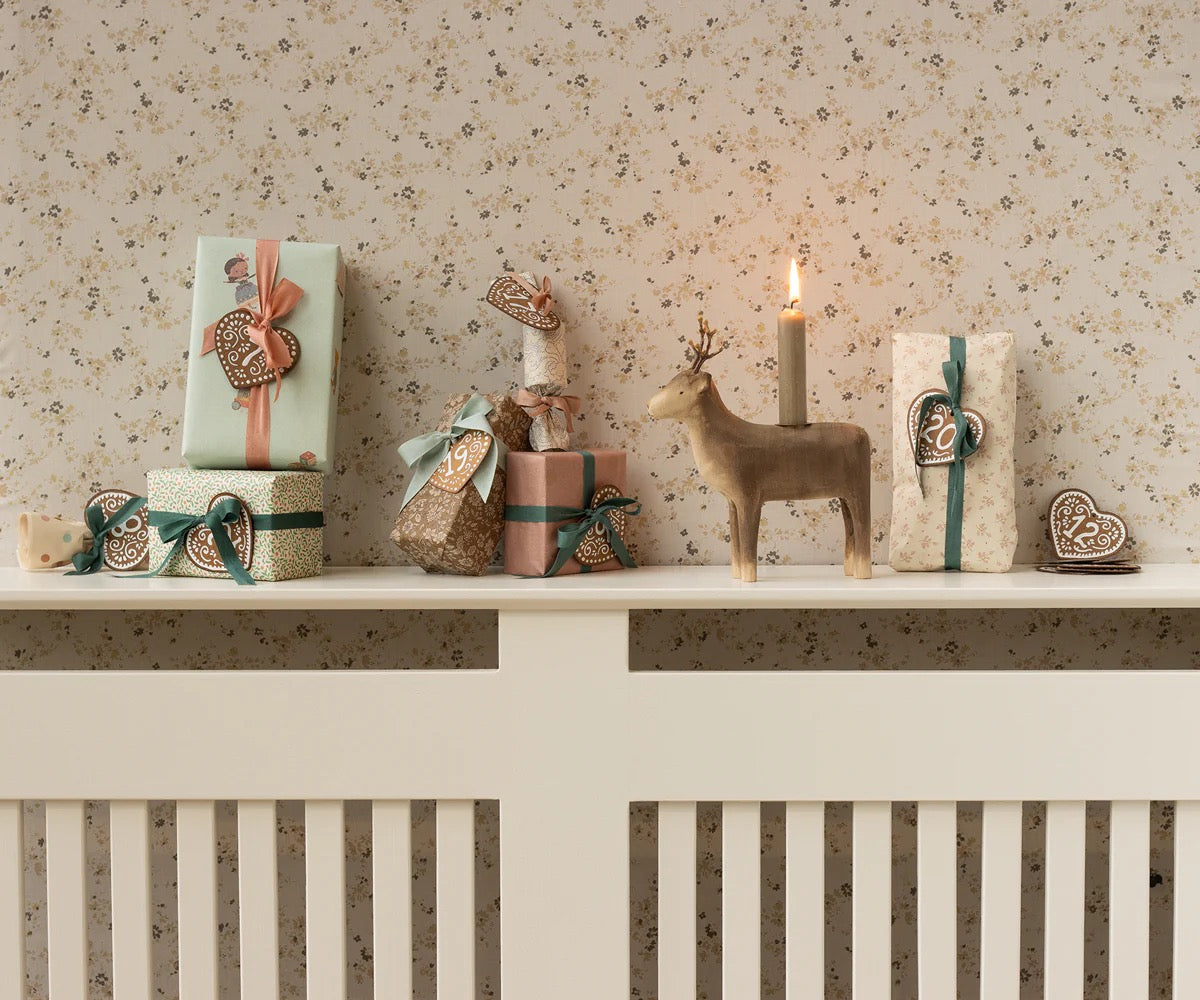 Reinsdyr Wooden reindeer small natur Maileg