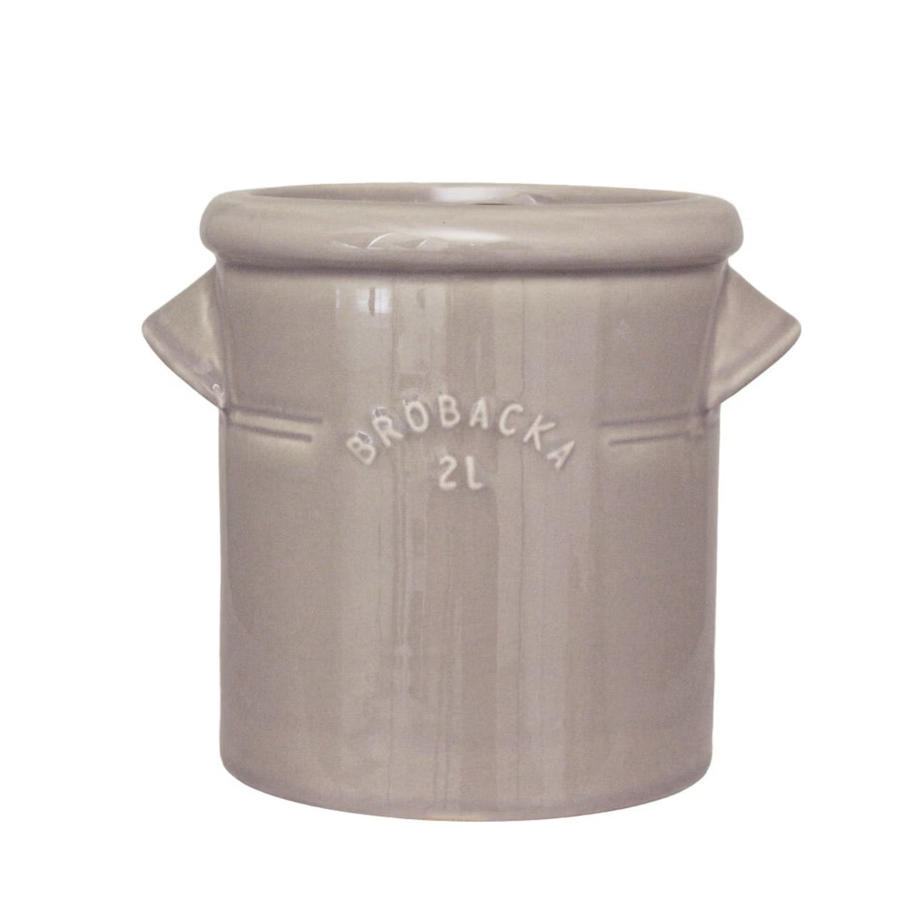 Krukke Brobacka 2 Liter beige Stømshaga kommer 01.12