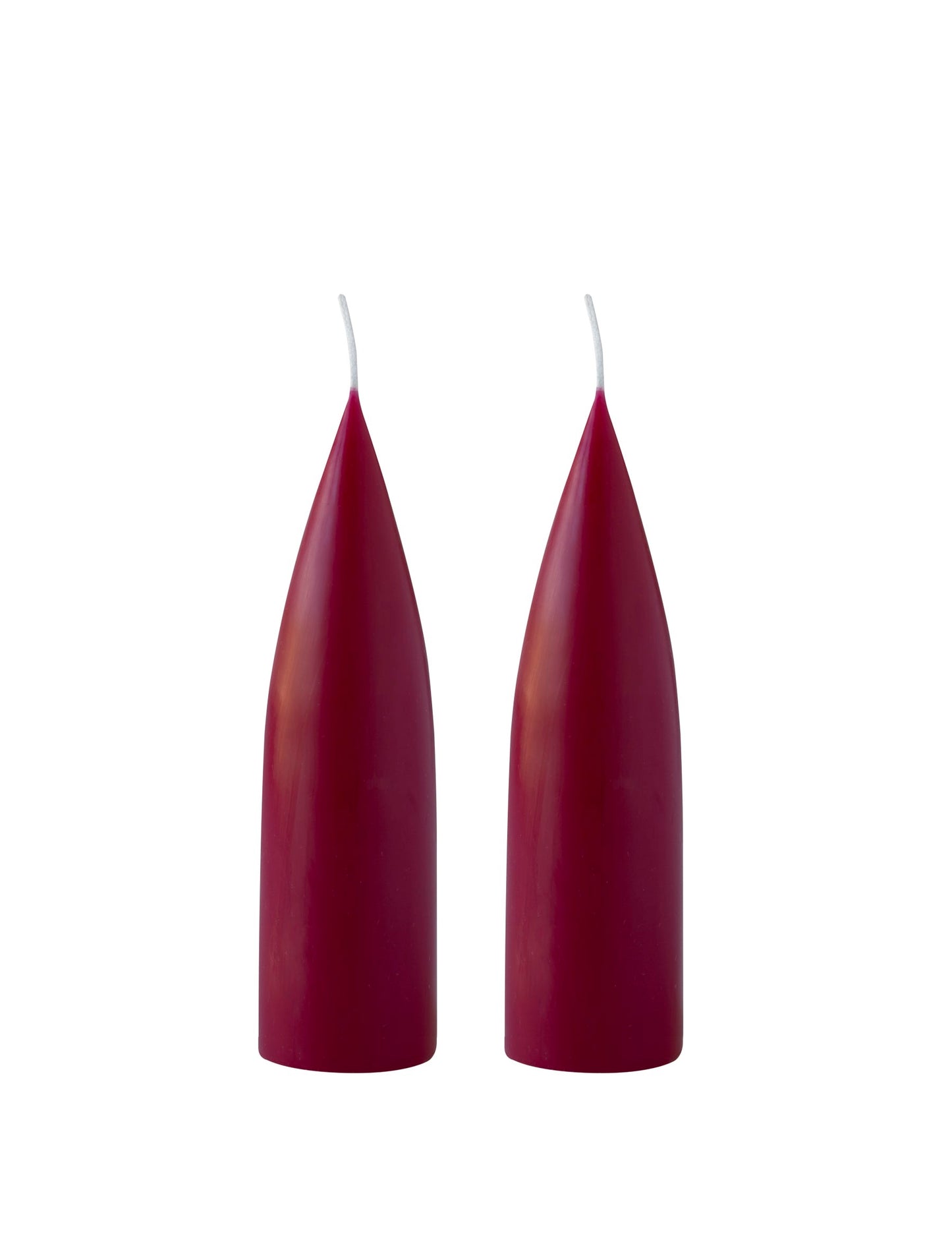 Kubbelys 16 cm bordeaux Kunstindustrien