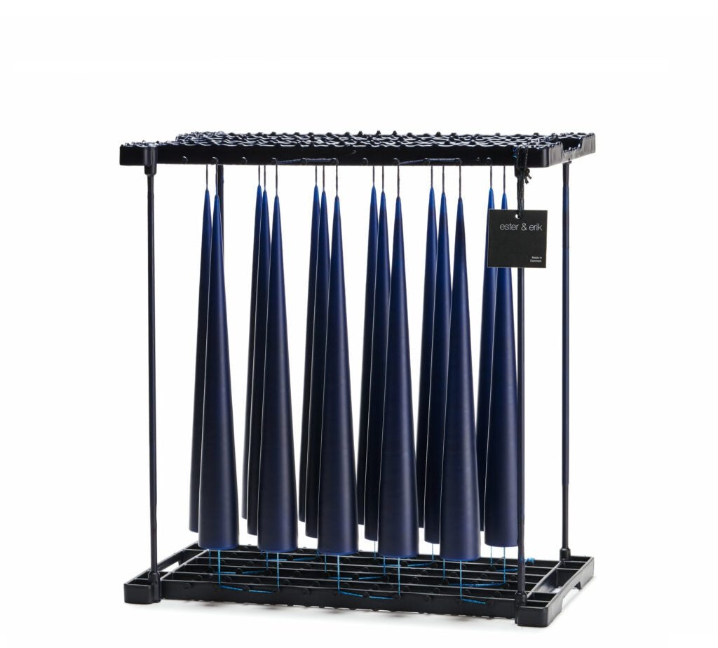 Kjelgelys 37 cm blå navy Ester og Erik selges kun med henting