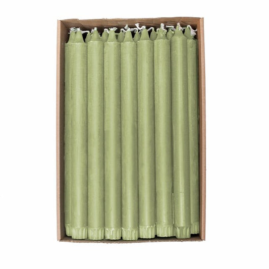 Kronelys 100% Stearin 2,2x28 Green leaf