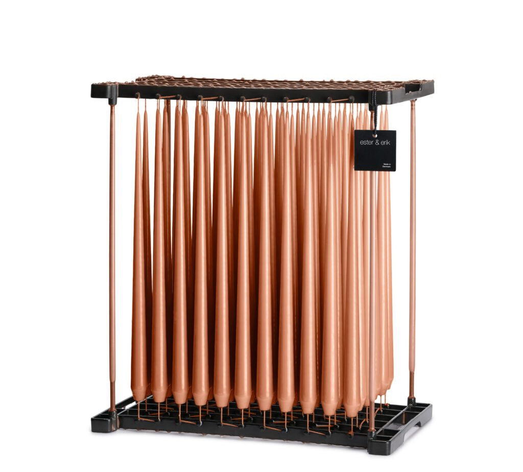 Ester og Erik lys 42 cm No. 72 - TERRA COTTA lakk må hentes