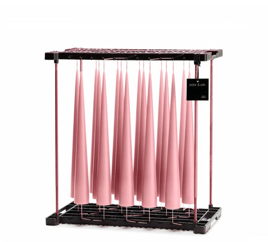 Kjelgelys 37 cm gammel rosa Ester og Erik selges kun med henting