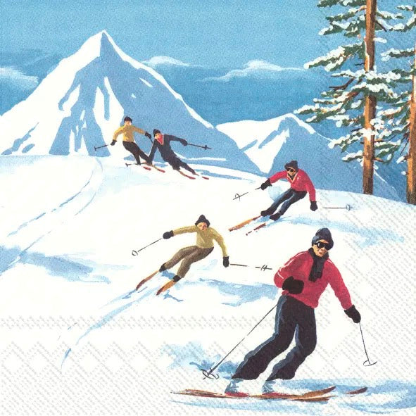 Serviett lunsj aprés ski IHR