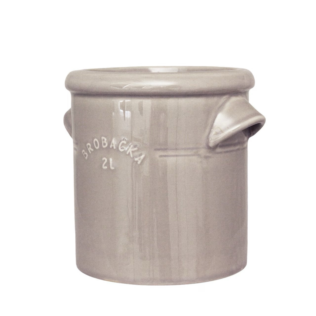 Krukke Brobacka 2 Liter beige Stømshaga kommer 01.12