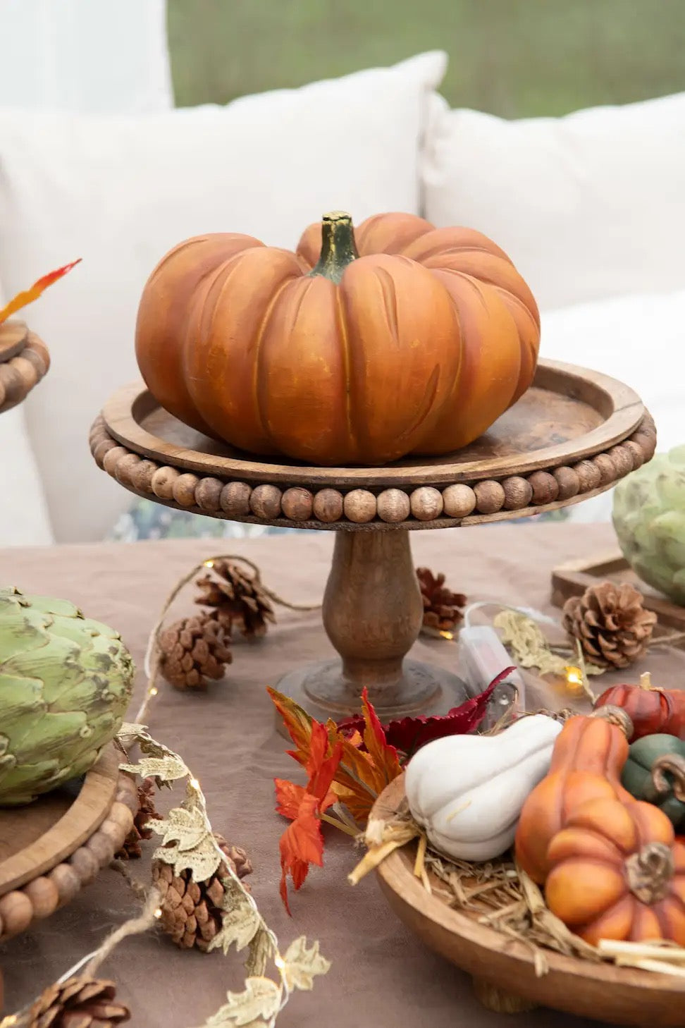 Stettefat i mango tre Alot decoration