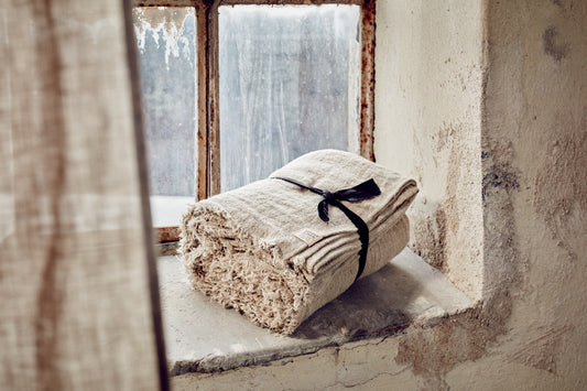 Duk lin rustikk 90x300 Lovely linen kommer inn
