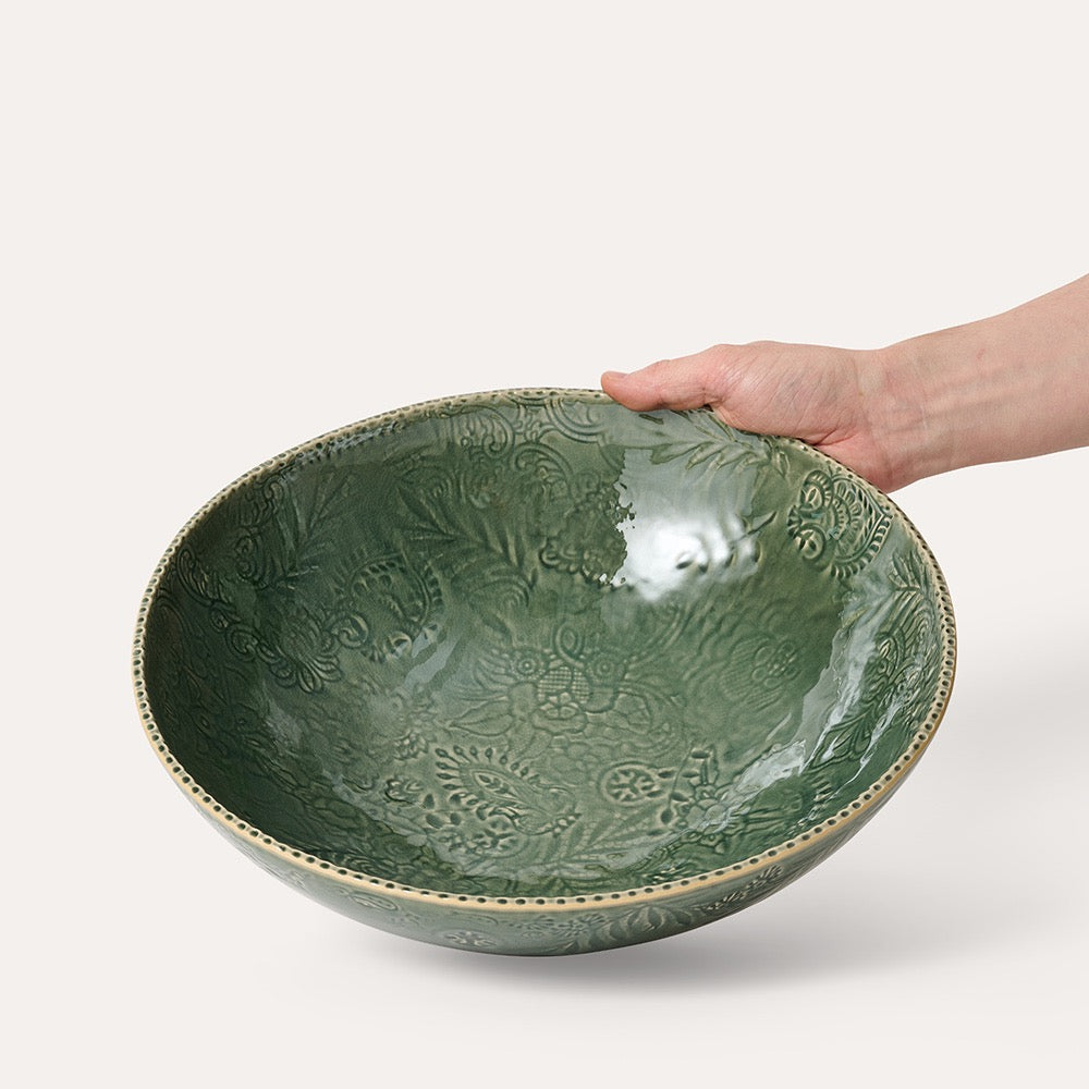 Bolle 35 cm stor Dusk sjøgrønn Sthål