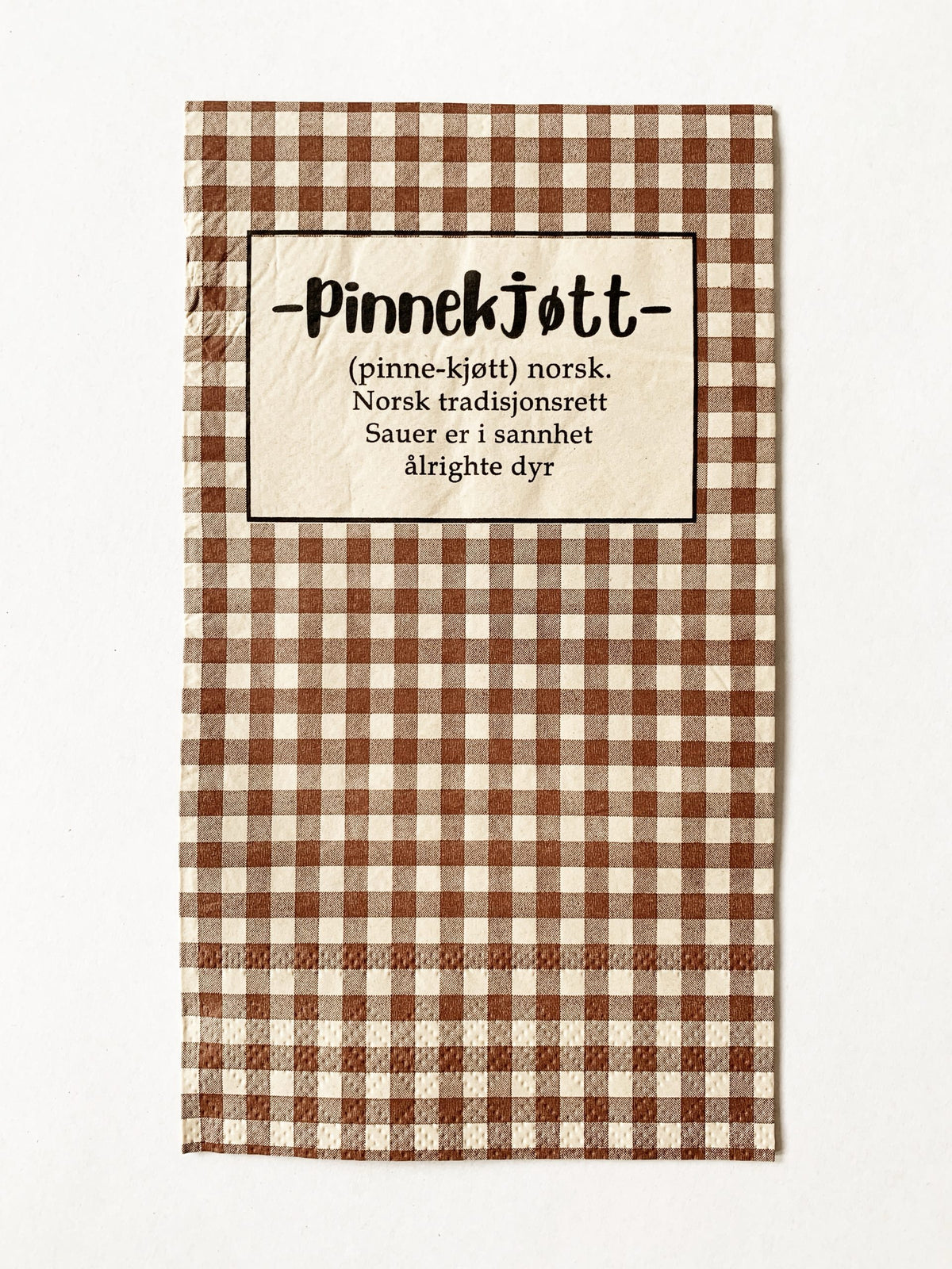Buffet serviett pinnekjøtt Trend Design