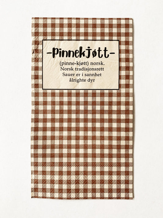 Buffet serviett pinnekjøtt Trend Design