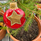 Julekule flat 4 cm