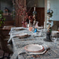 Duk lin Indian Rose - Dusty Blue - 145x350cm Chamois