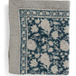 Duk lin Indian Rose - Denim Blue - 145x350cm Chamois