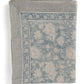 Duk lin Indian Rose - Dusty Blue - 145x350cm Chamois
