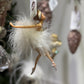 Ballerina hvite fjær 19 cm Goodwill
