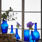 Glass vase Violetta  blå Affari