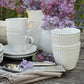 Latte kopp Alice hvit Greengate