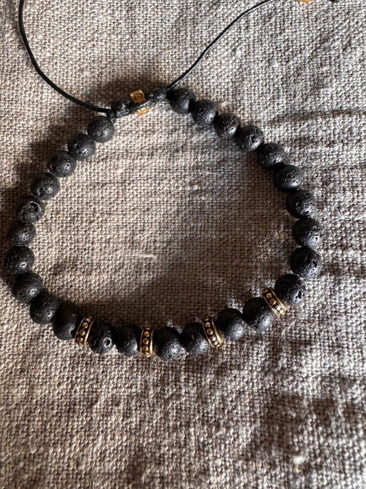 Armbånd sort Nordic Icon