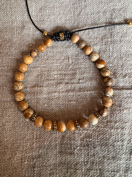 Armbånd beige native Nordic Icon