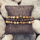 Armbånd brunt lyst native Nordic Icon