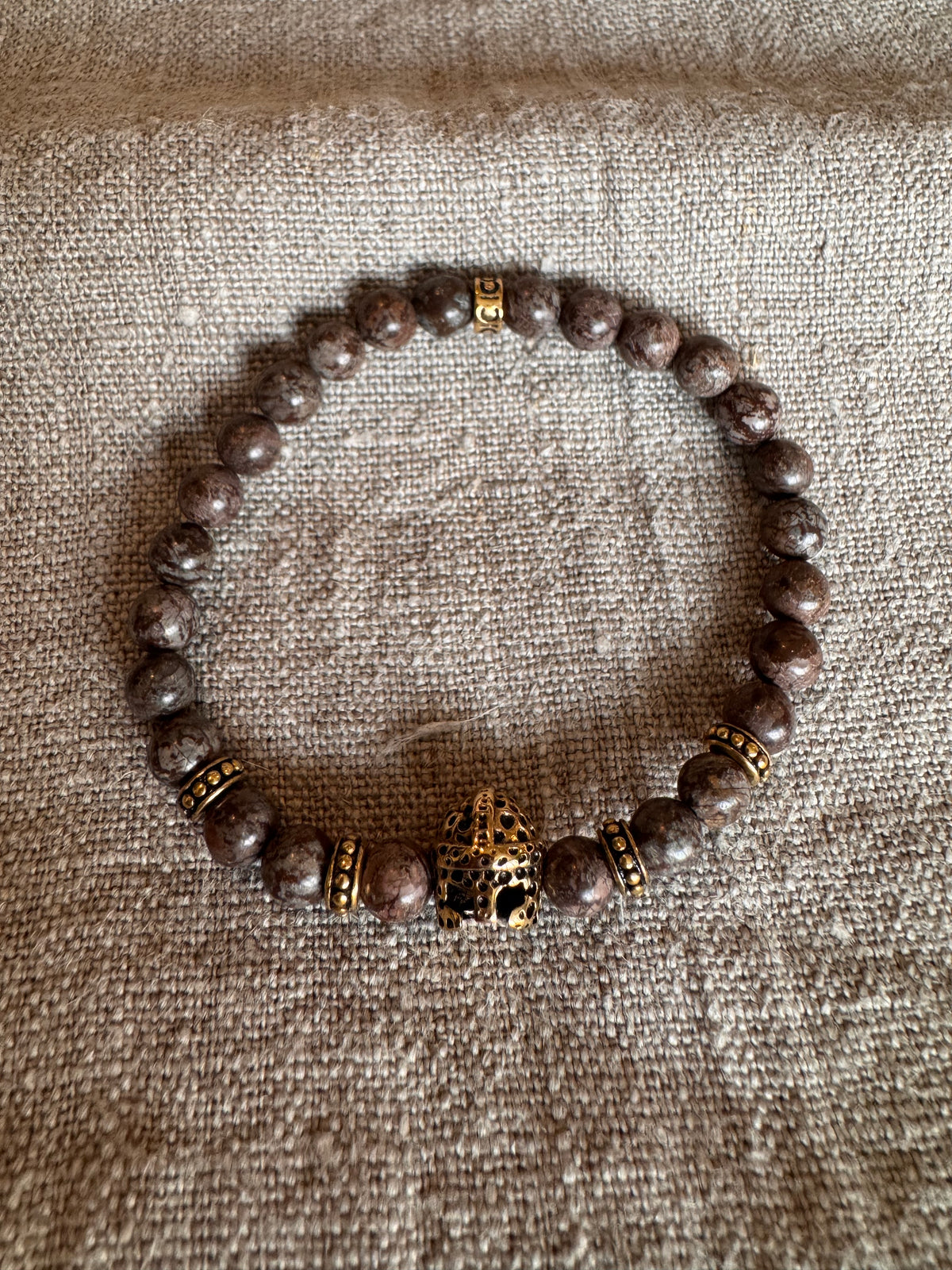 Armbånd brunt lyst native Nordic Icon