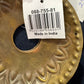 Lysmansjett Colette brass Affari