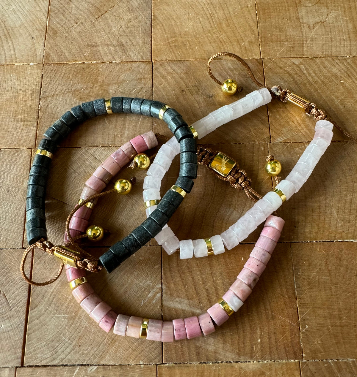 Armbånd rosa Nordic Collection blek dus rosa Nordic Icon