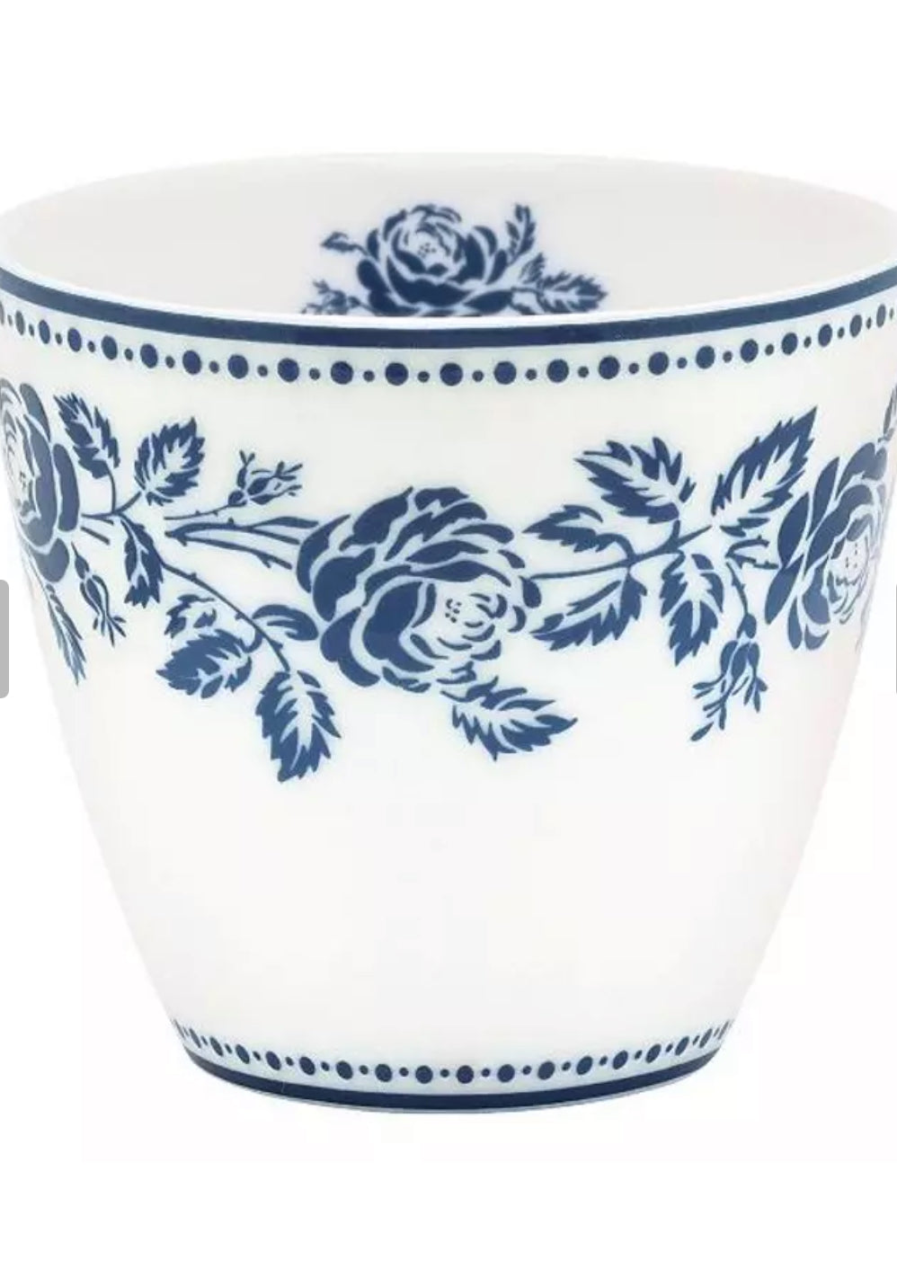 Latte kopp fleur blue Greengate