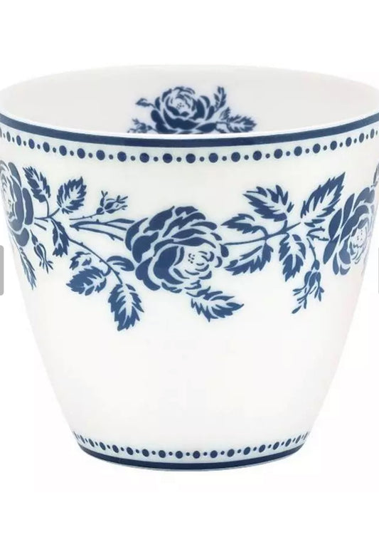 Latte kopp fleur blue Greengate
