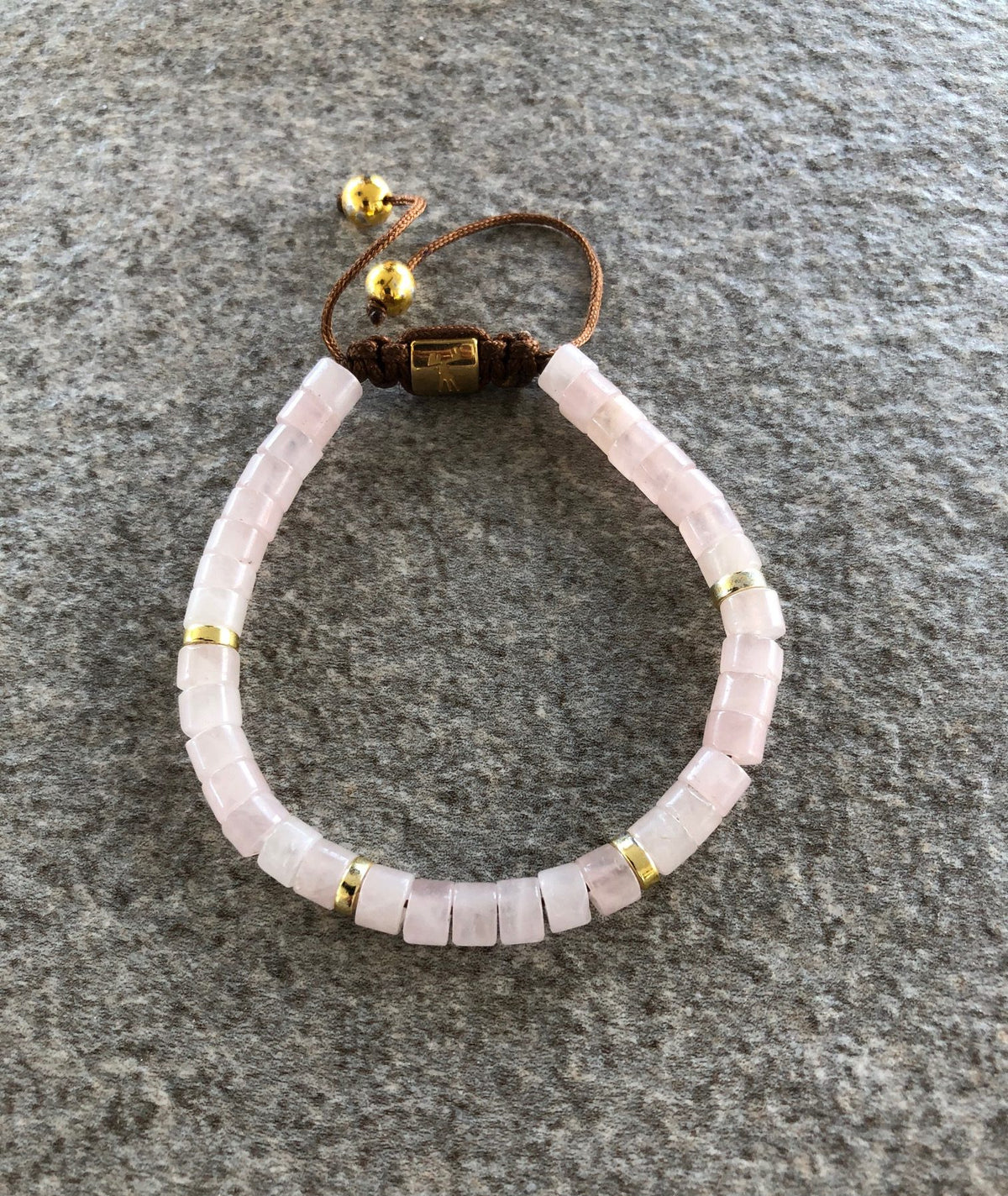 Armbånd rosa Nordic Collection blek dus rosa Nordic Icon